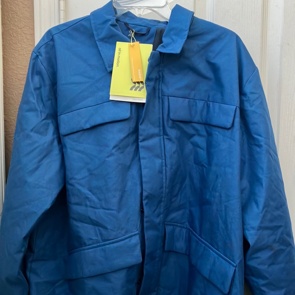 FINAL MARKDOWN Men’s NWT all in motion Wind-& Water-resistant Field Jacket (XL).